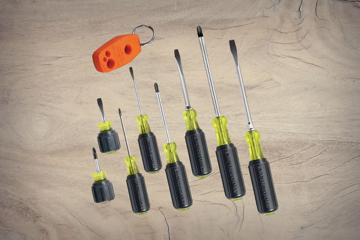Klein Tools 8-Piece Cushion-Grip Screwdriver Set: Professional-Grade Precision for Every Job