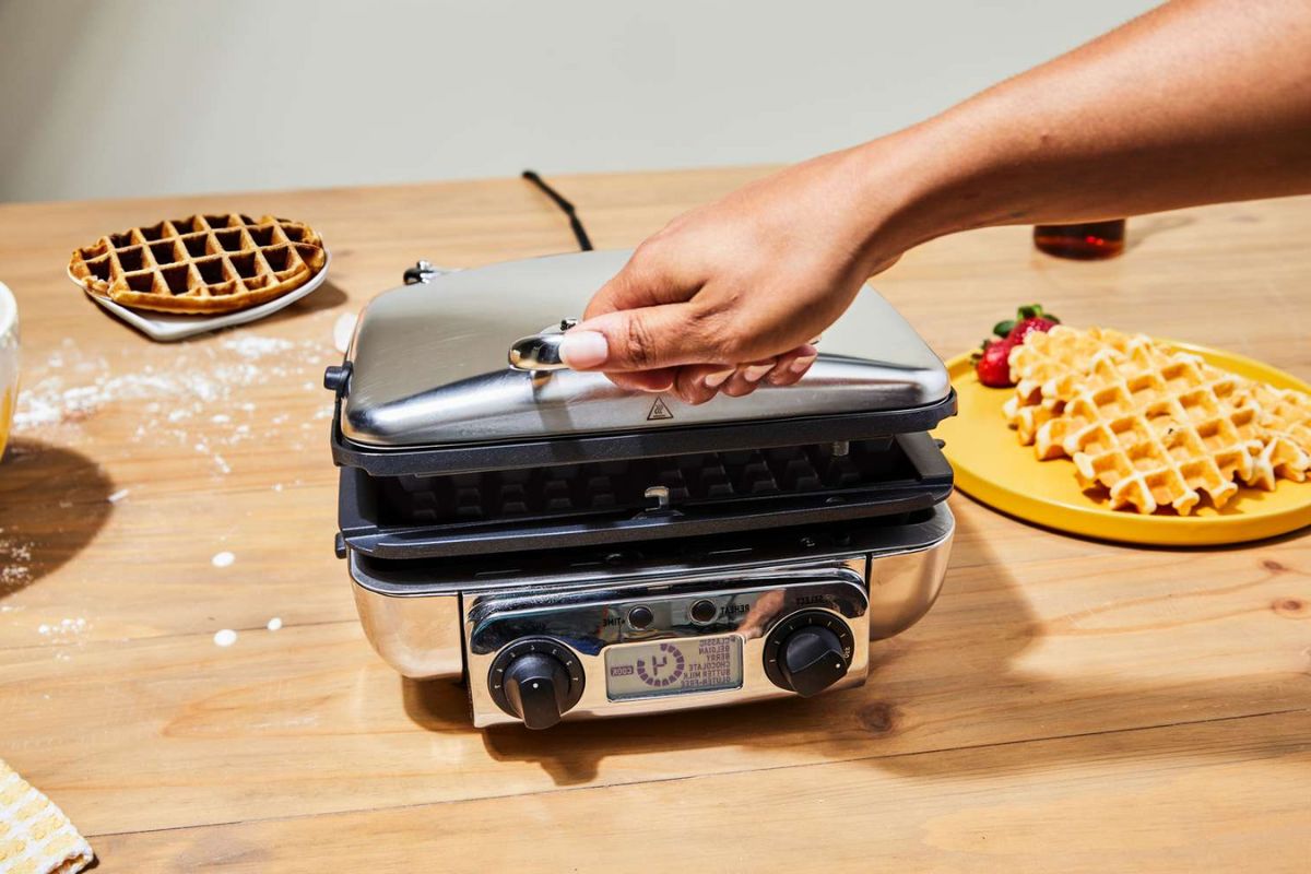 All-Clad 4-Square Digital Gourmet Waffle Maker