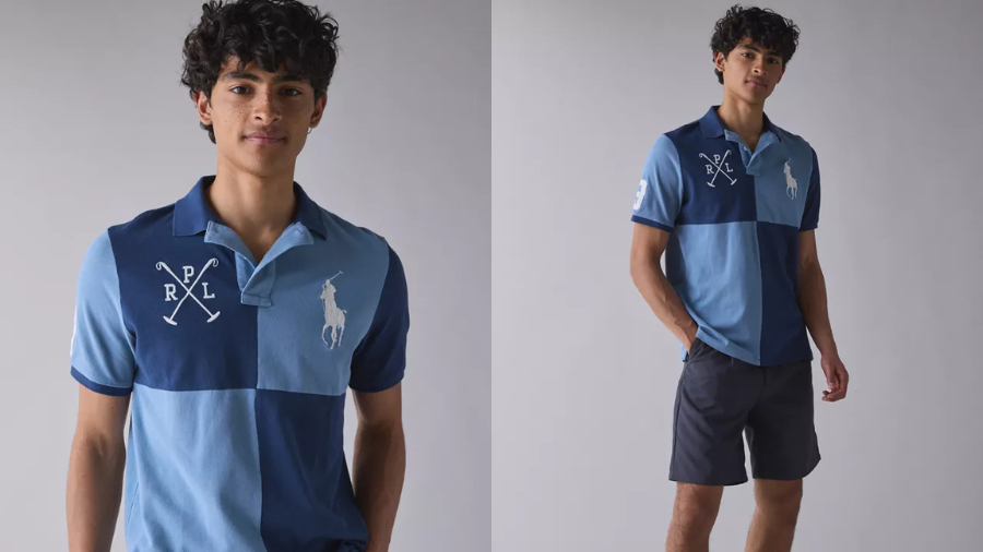 Polo Ralph Lauren Animated Big Pony Logo Polo Shirt