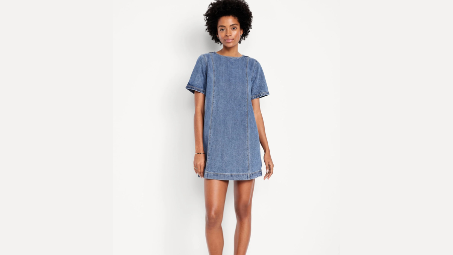 Old Navy Denim Mini Dresses