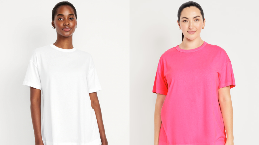 Oversized EveryWear Tunic T-Shirt from Old Navy