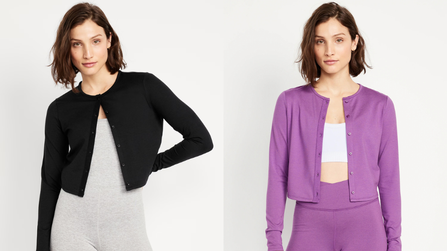 CloudComfy Cropped Cardigan from Old Navy