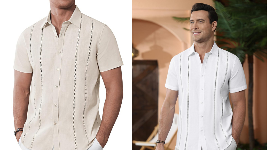 Alimens & Gentle Cuban Linen Shirts at JCPenney