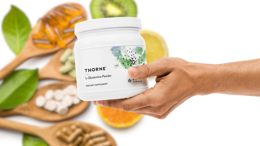 Thorne L-Glutamine Powder: Pure Amino Acid Support for Gut Health and Recovery