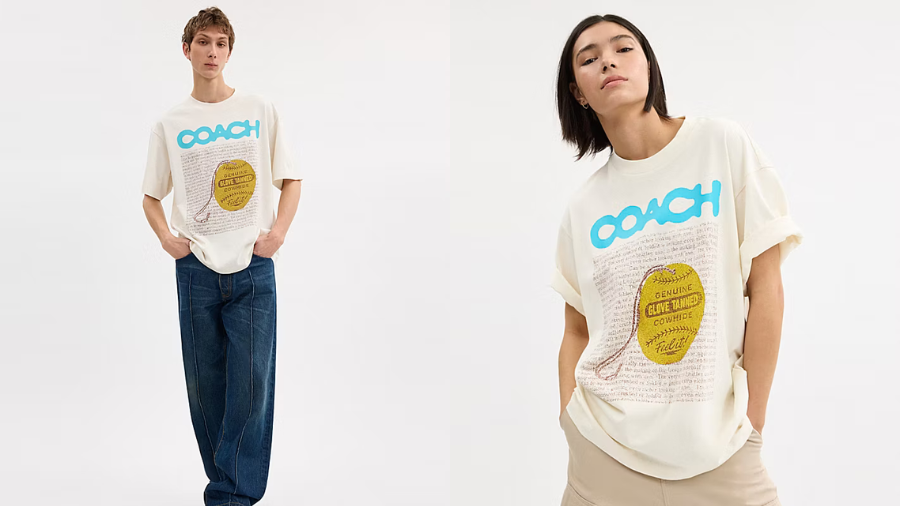COACH Relaxed Collage Graphic T-Shirt
