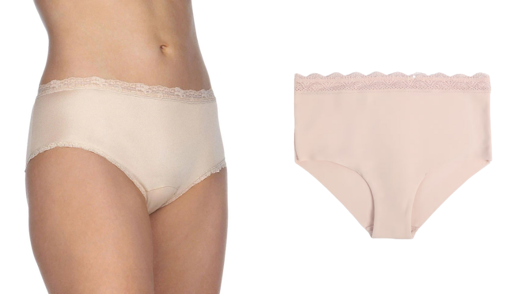 Maurices Invisibliss High Waist Lace Trim Hipster Panty