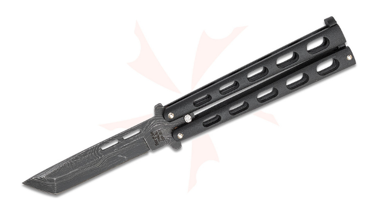 Bear & Son 115TAND Tanto Butterfly Knife: A Complete Damascus Steel Balisong Review