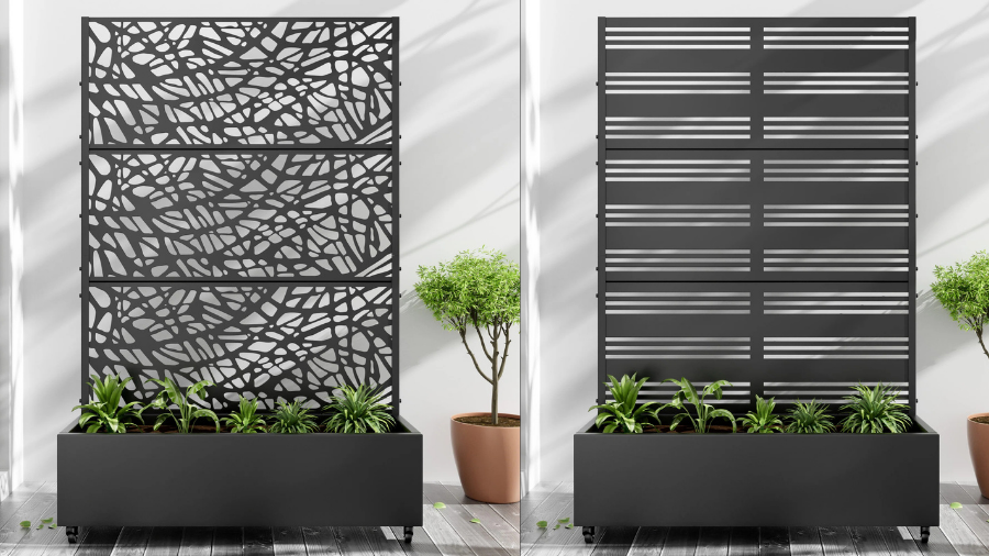 Wayfair’s Metal Planter Box with Trellis with Wheels: The Ultimate Mobile Garden Solution