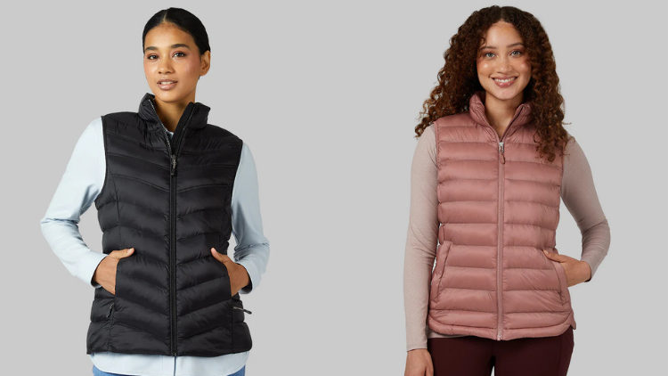 32 Degrees Women’s Lightweight Packable Vest: Sustainable Warmth Without Bulk
