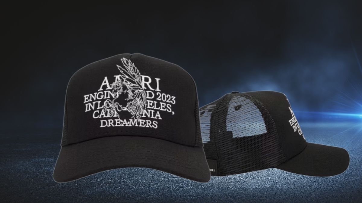AMIRI Pegasus Trucker Hat Black: Luxury Streetwear Statement Piece for 2025