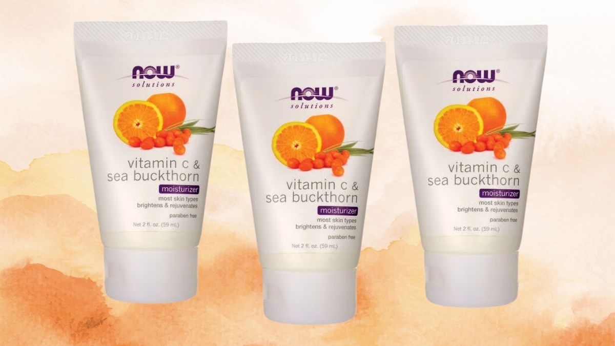 How the NOW Foods Vitamin C & Sea Buckthorn Moisturizer Revives Tired Skin