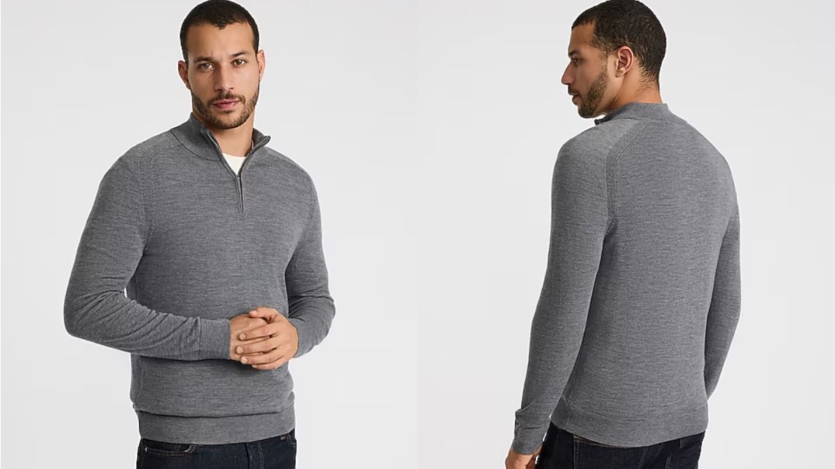 Quarter Zip Everyday Performance Merino Wool Sweater: A Smart Investment in Everyday Style