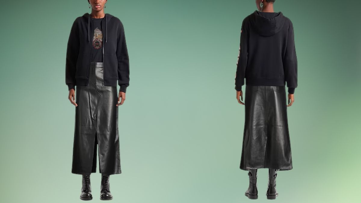 Luxury Redefined: The GIVENCHY Lambskin Maxi Skirt for Statement Wardrobes