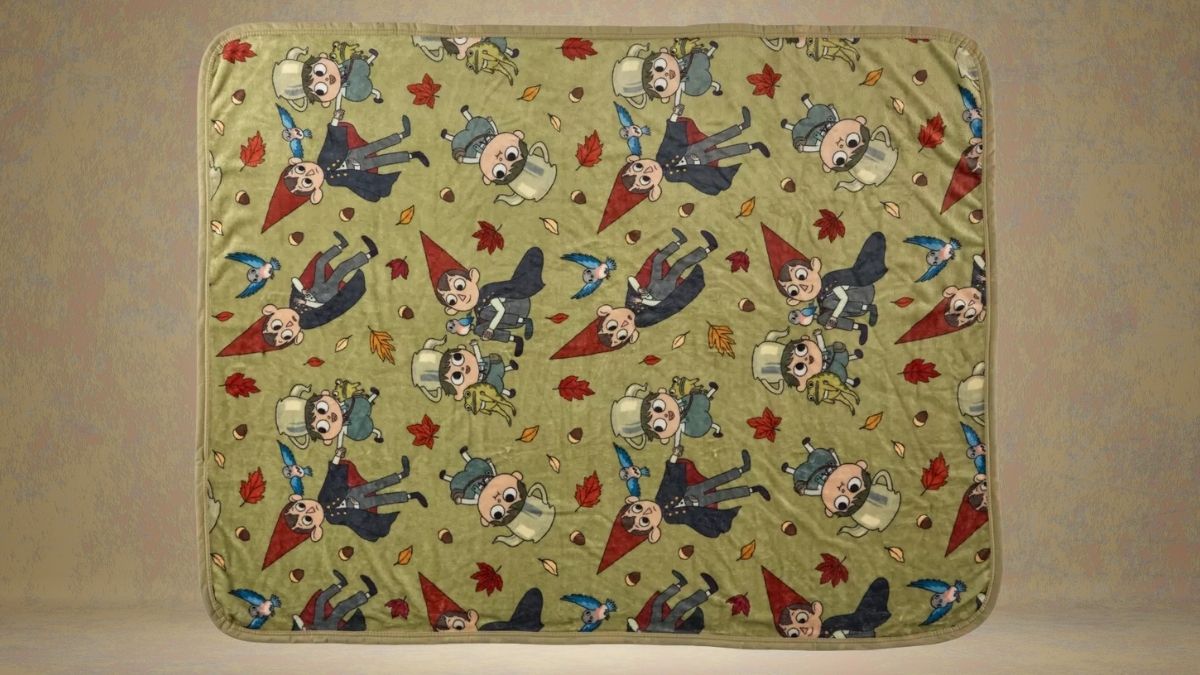Over The Garden Wall Group Leaves Throw Blanket: A Cozy Fan Essential