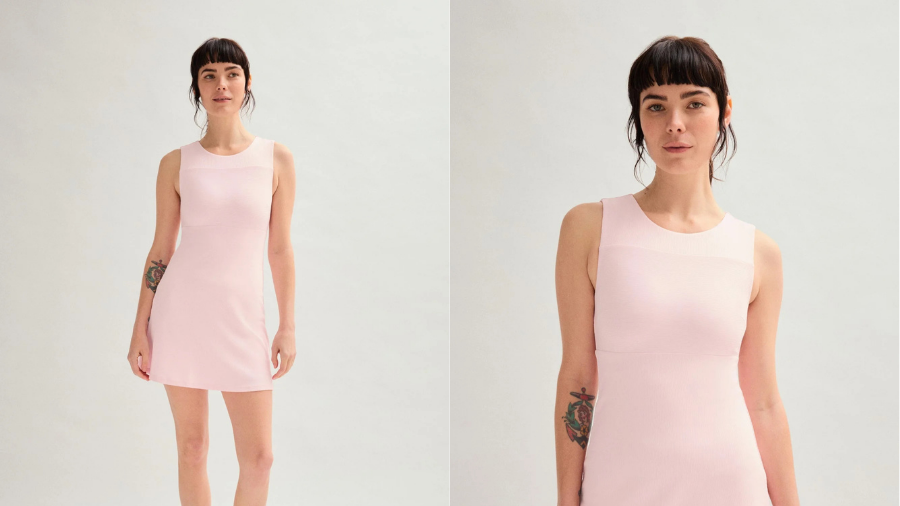 Girlfriend Collective’s Gumdrop Lucia Sleeveless Mini Dress: The Perfect Blend of Style and Sustainability