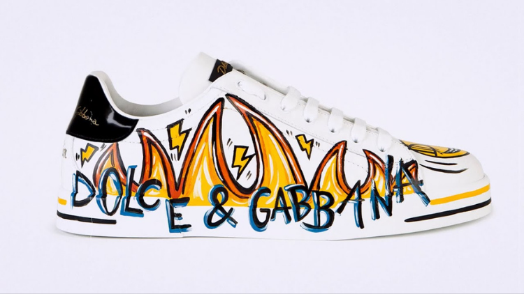 Dolce & Gabbana’s New DGLimited Portofino Sneakers: Luxury Meets Artistry