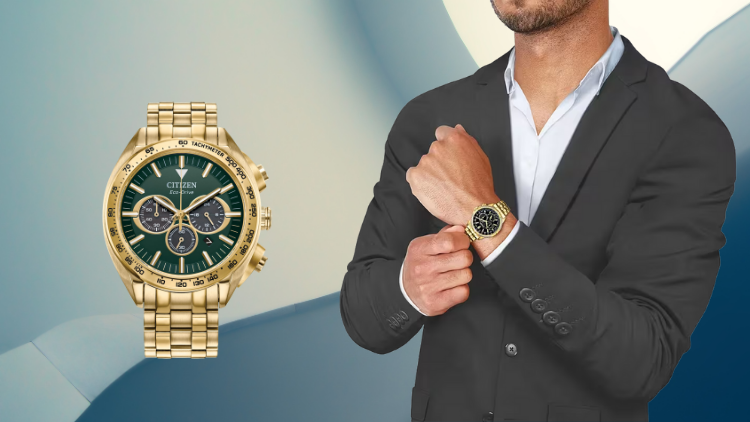 Helzberg Citizen® Eco™ Calendrier Men’s Watch: Timeless Elegance Meets Sustainable Innovation