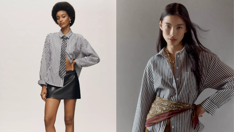 The Shrunken Bennet Buttondown Shirt by Maeve