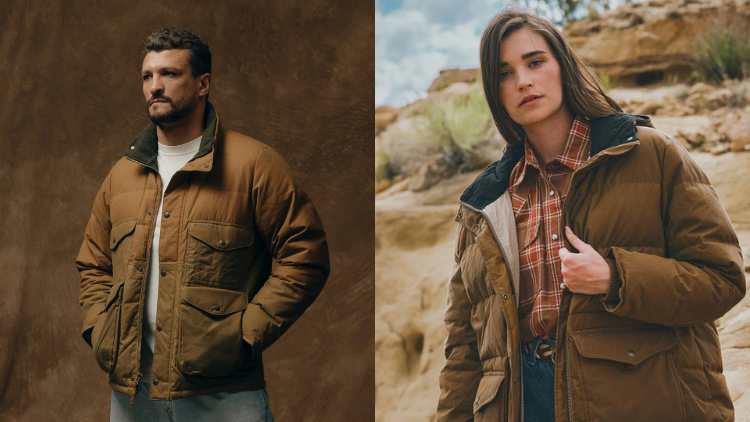 Huckberry - Filson Waxed Down Jacket