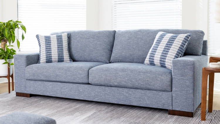 Denim Snow Belvoir Sofa: Ashley’s Next-Gen Nuvella™ Performance Fabric Revolution