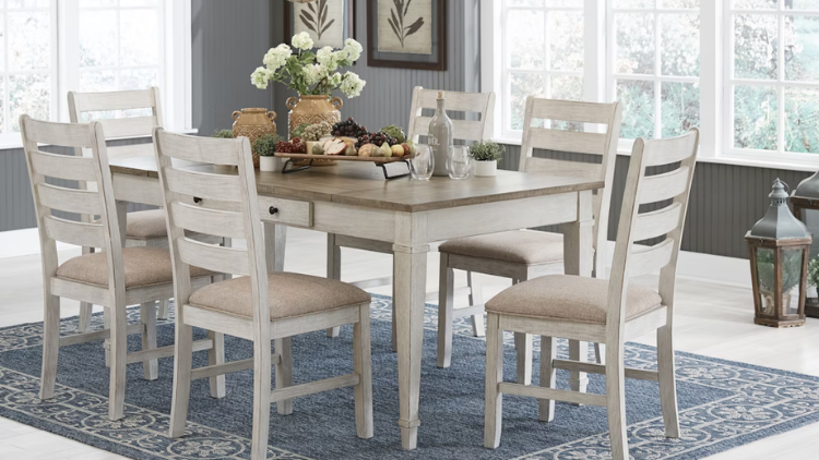 Skempton Dining Table and 6 Chairs Set Ashley