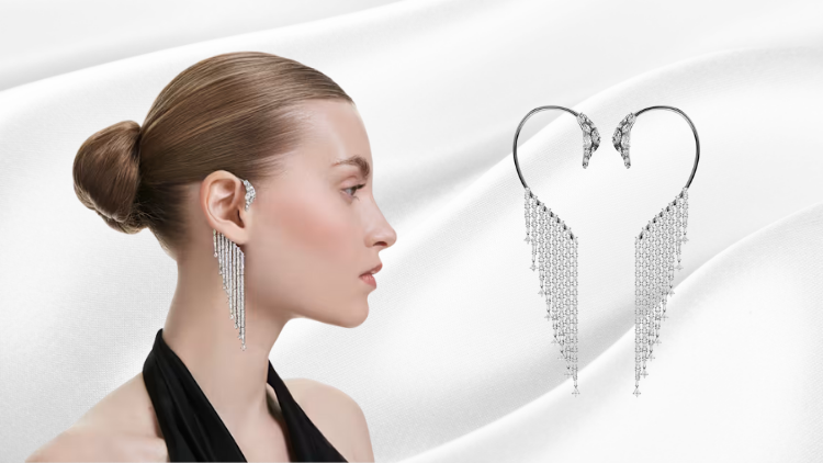 Swarovski's Vienna Collection Ear Cuffs