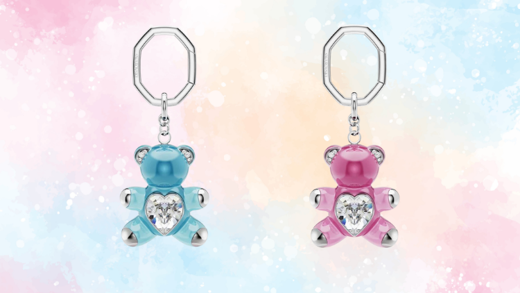 Swarovski Teddy Key Ring