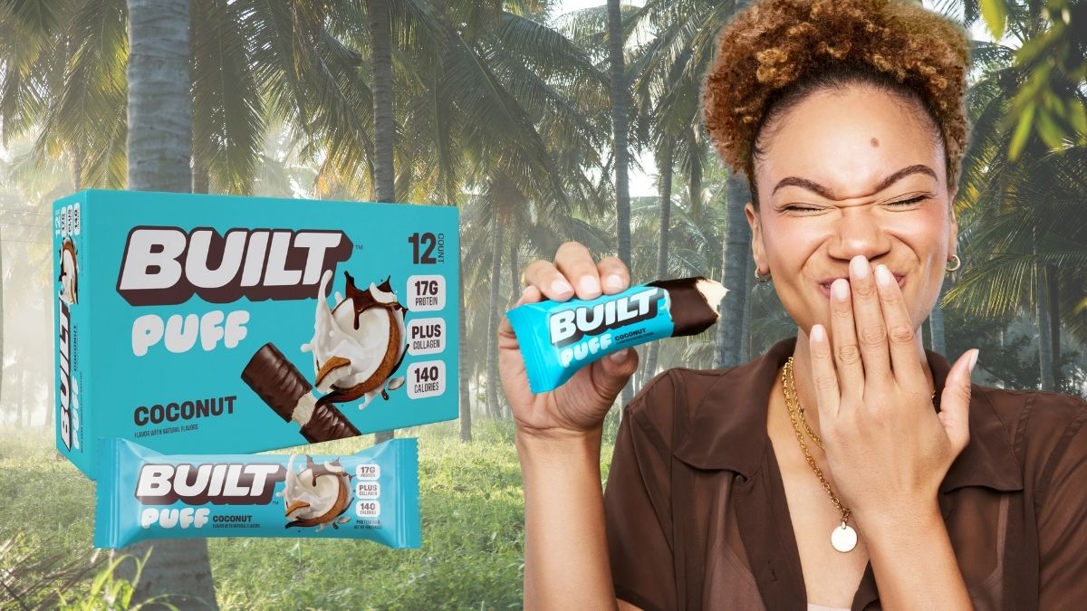 Built Coconut Puff: A Protein Bar That Feels Like Dessert