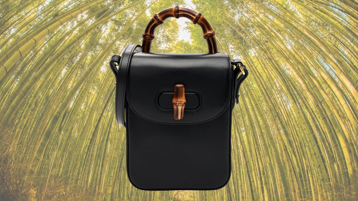Gucci Black Calfskin Mini Bamboo Top Handle 3-Way Shoulder Bag: Heritage Meets Versatility