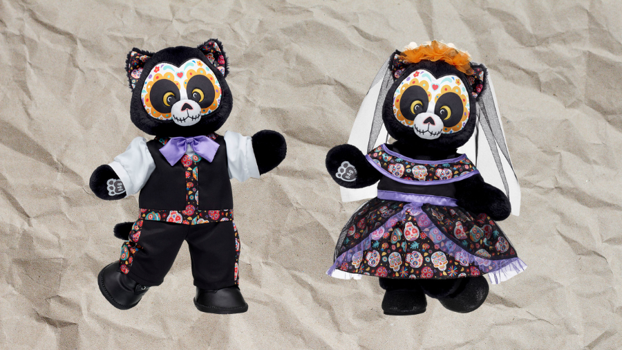 Celebrate with Build-A-Bear’s Día de los Muertos Cat Stuffed Animal Dress Gift Set: A Collector’s Dream