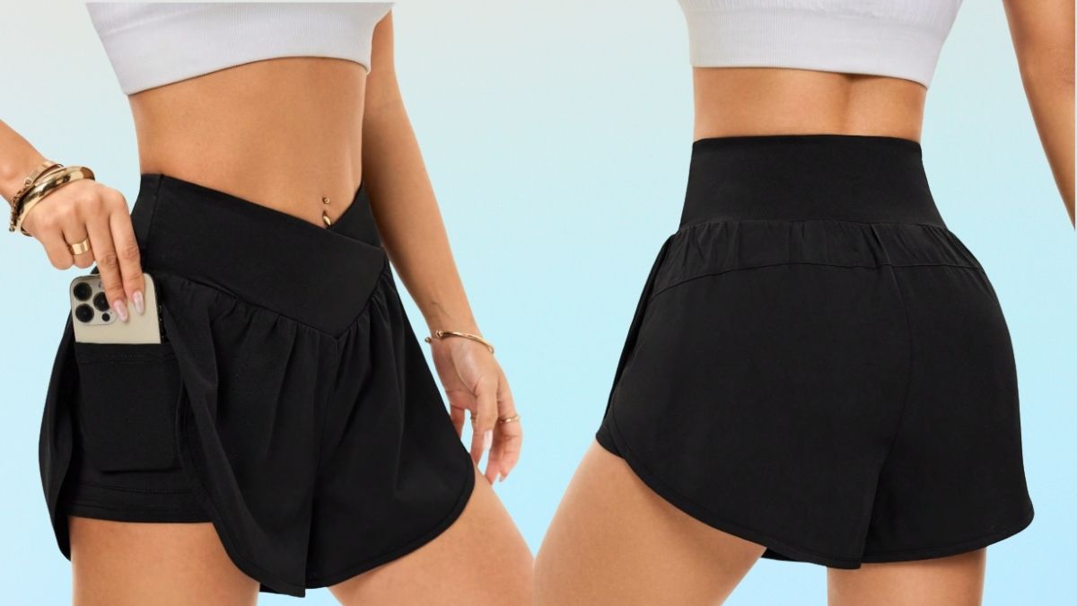 Easithlete V-Waist Loose Fit Shorts: Comfort Meets Affordability for Active Women