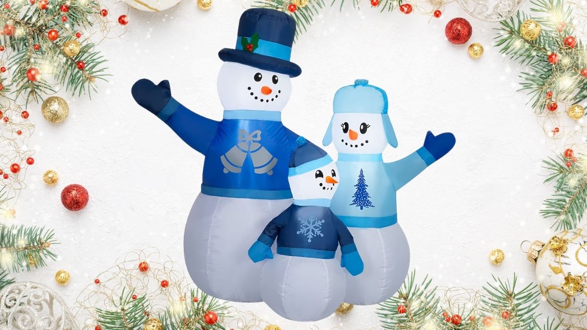 Holiday Living Snowman Christmas Inflatable: A Cheerful Seasonal Highlight