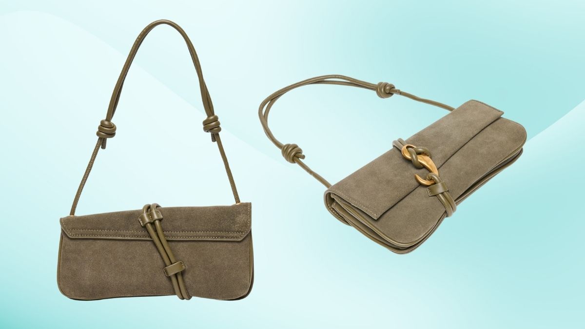 Dolce Vita Alice Shoulder Bag in Olive Suede: A Refined Blend of Style and Function