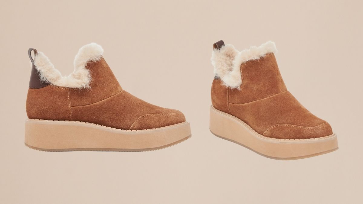 Ardy Plush H2O Booties Pecan Suede