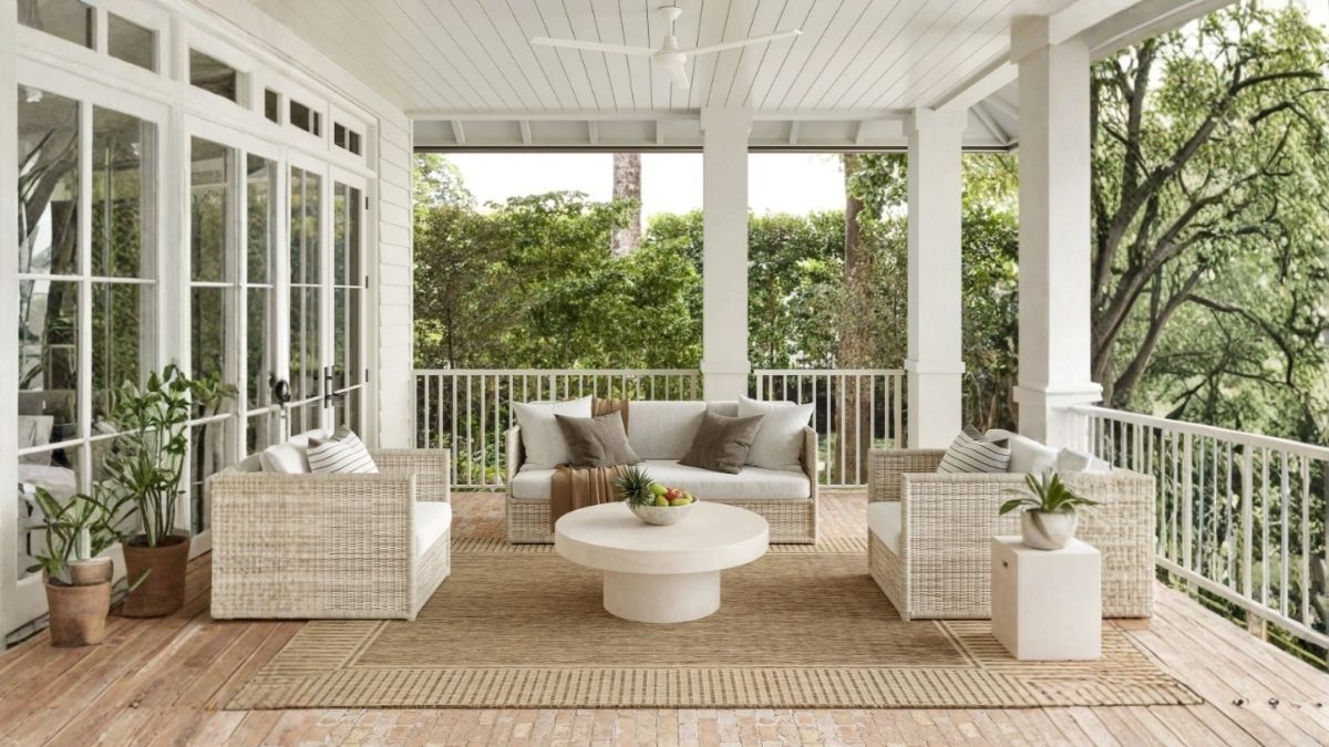 Striped Border Indoor/Outdoor Flatweave Rug: A Smart Way to Elevate Everyday Spaces