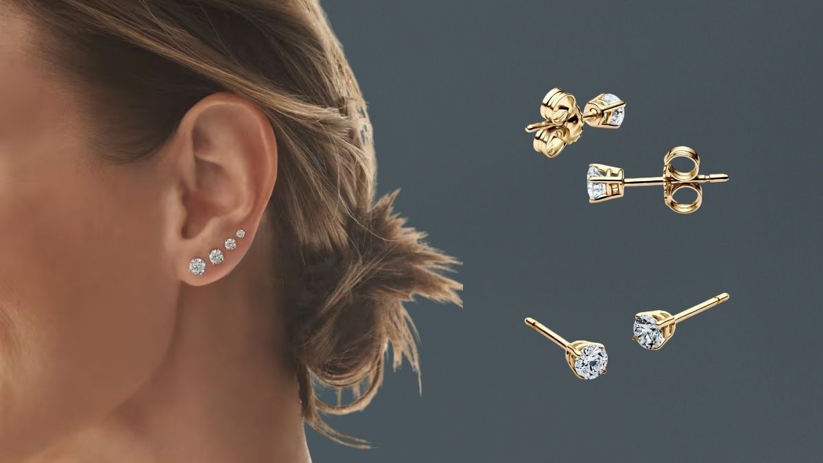 1/4 ct. tw. Diamond Stud Earrings in 10K Yellow Gold: Timeless Elegance at an Exceptional Value