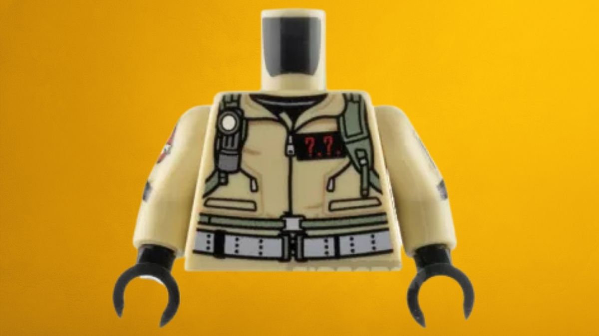 Custom Personalised Torso GB Ghosthunter Male Tan: Bring Your Own Ghostbuster to Life