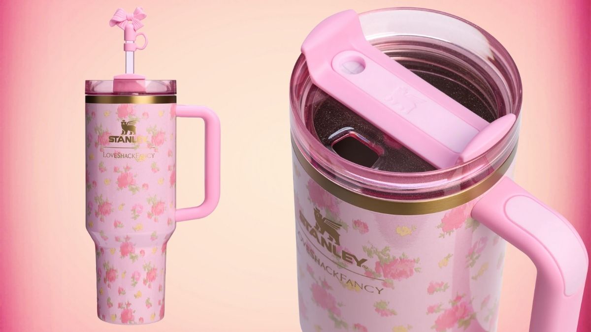 Stanley 1913 x LoveShackFancy Quencher H2.0 Flowstate Tumbler | 40 OZ: A Limited Edition Masterpiece