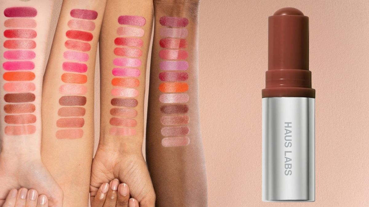 HAUS LABS Color Fuse Glassy Blush Balm Stick: Where Skincare Meets Colour
