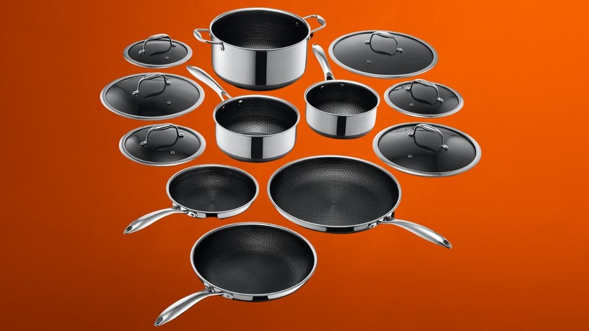 Hybrid Pots & Pans Set, 12-pc: A Modern Reinvention of Everyday Cookware