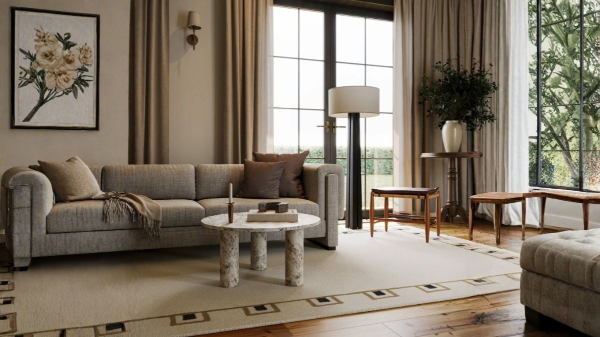 Yves Bordered Wool Rug: Nate Berkus Luxury for Your Home