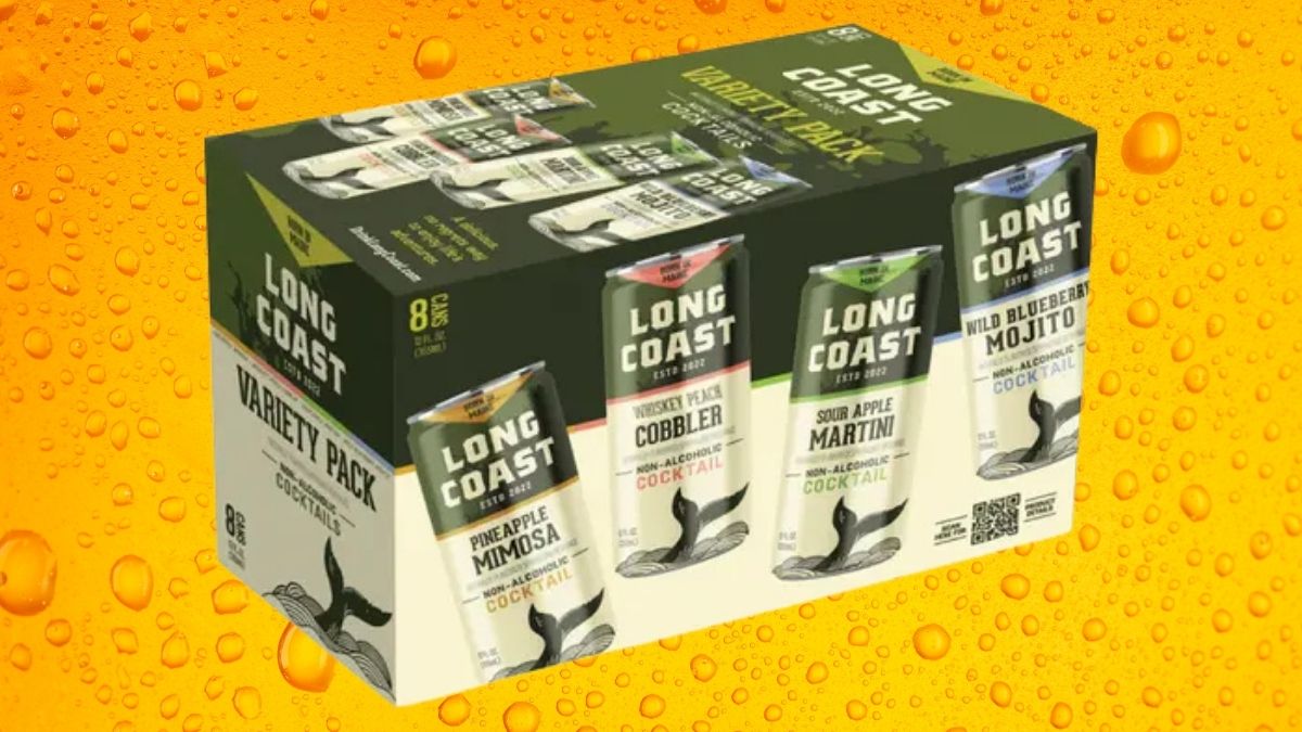 Long Coast Non-Alcoholic Variety Pack: A Premium Alcohol-Free Cocktail Experience in 8pk-12oz Cans