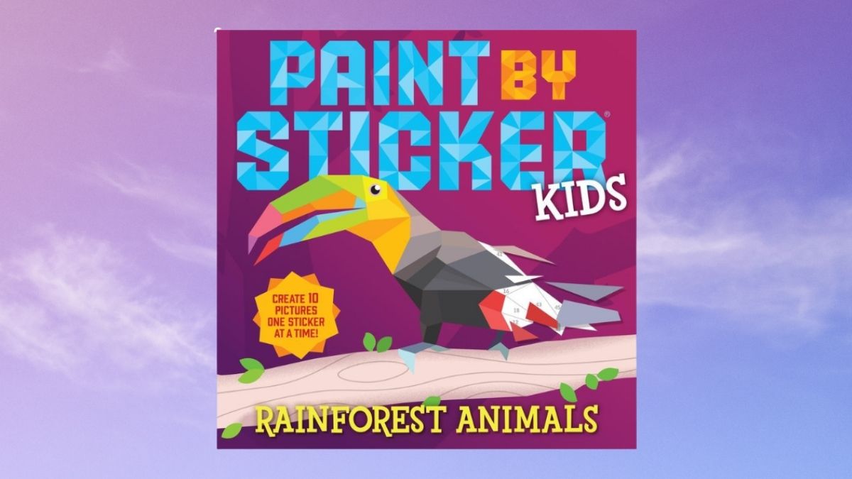 Paint by Sticker Kids: Rainforest Animals: A Creative Adventure for Young Artists