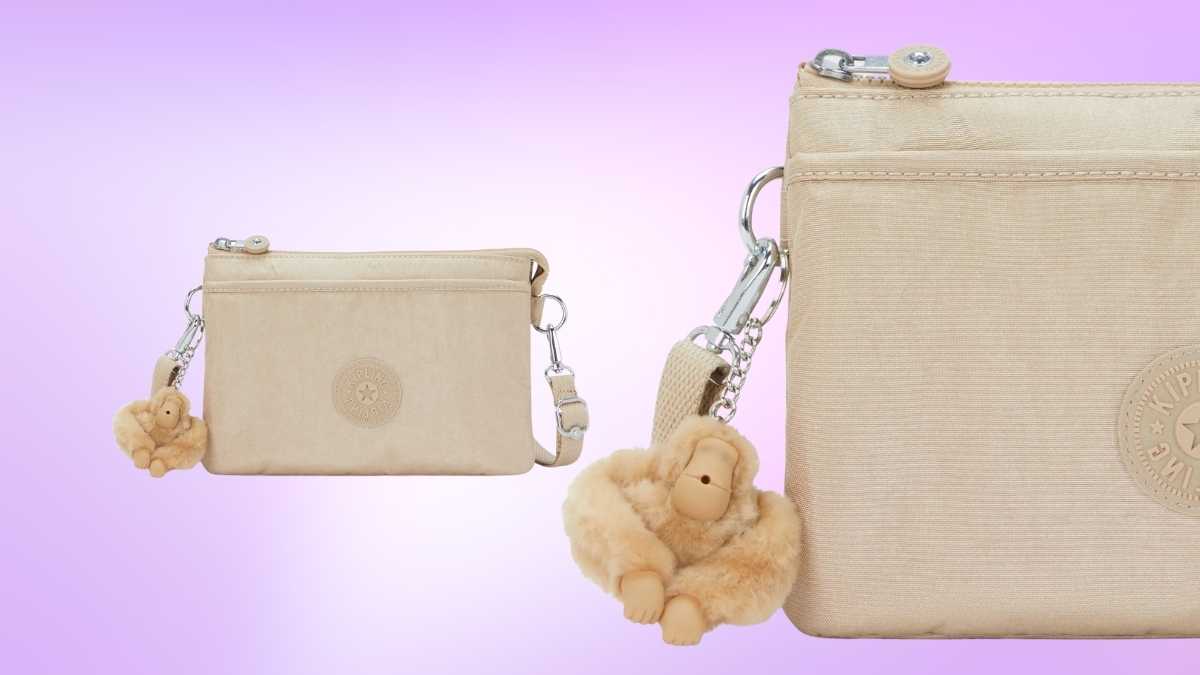 Why the Kipling Riri Shimmer Crossbody Bag Is the Perfect Everyday Sparkle You’ll Love
