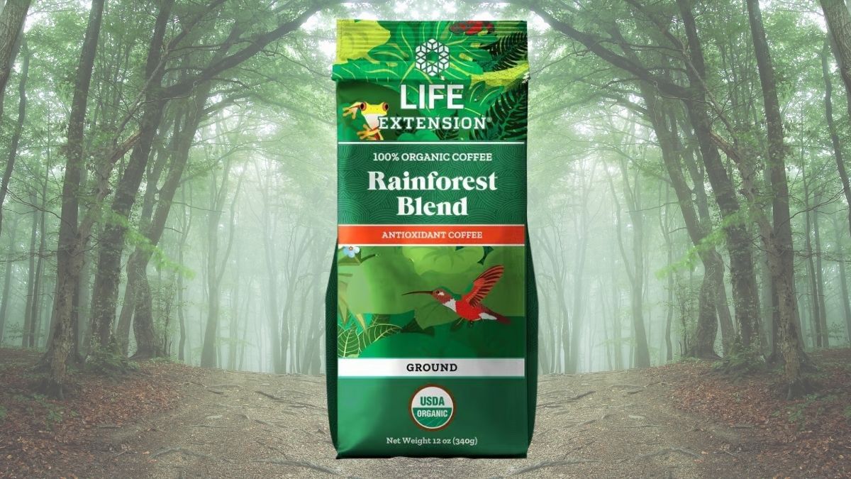 Life Extension 100% Organic Coffee Rainforest Blend: A Healthier Morning Ritual