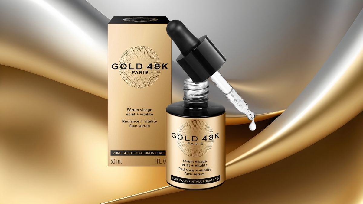 Gold 48K Unisex 1oz Radiance + Vitality Face Serum: The Golden Standard in Skincare