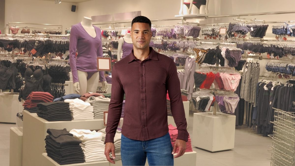 Men’s Soft Stretch Knit Long Sleeve Button-Up: Affordable Comfort for Every Occasion