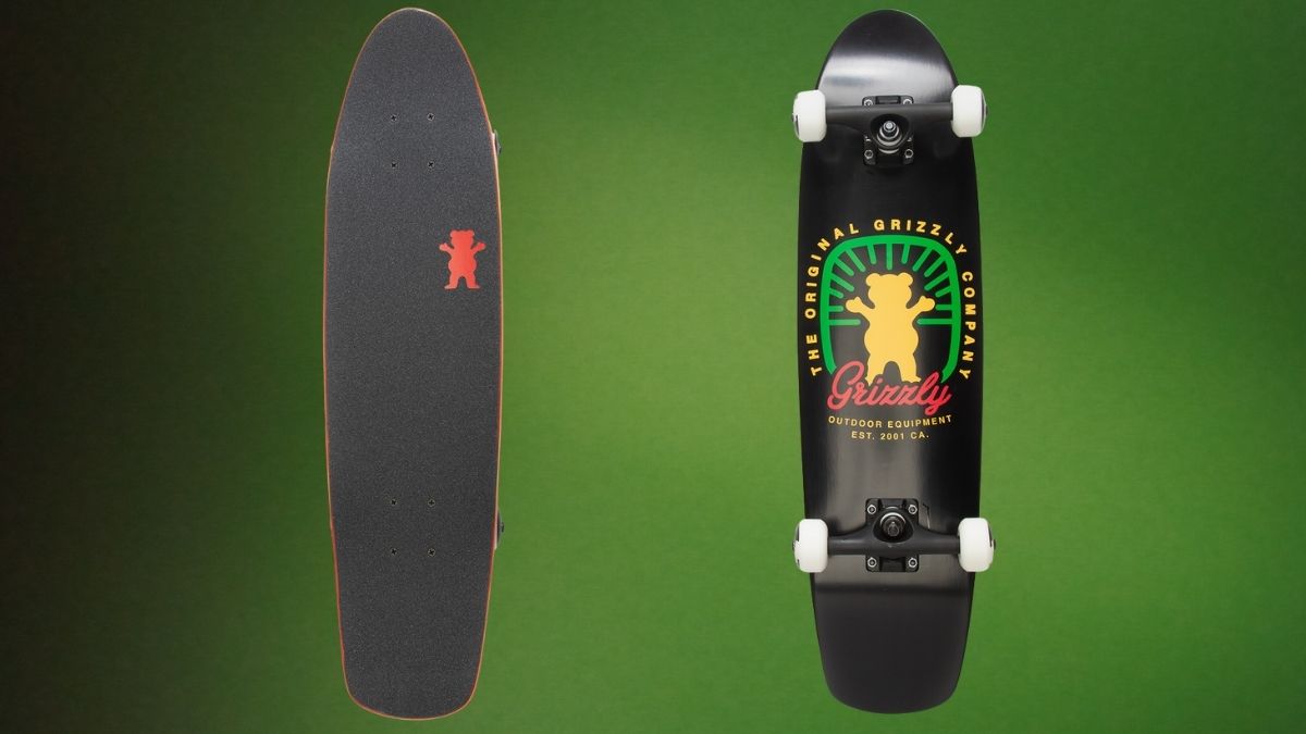 GRIZZLY Locally Grown 7.75'' Complete Cruiser Skateboard