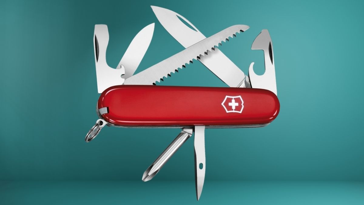 Victorinox Hiker Swiss Army Knife Red (13-in-1)
