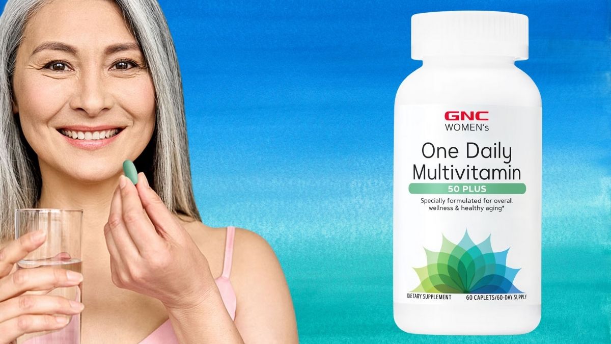 GNC Women’s One Daily Multivitamin 50 Plus: Complete 60-Day Formula for Mature Women